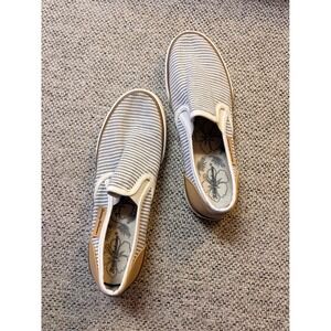Tommy Bahama Women's Striped Slip On‎ Canvas Espadrille Shoes Size 8.5 Travel